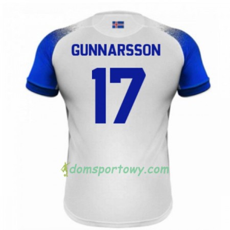 Koszulka Islandia Gunnarsson 17 Wyjazdowe Koszulki Piłkarskie Mistrzostwa Świata 2018